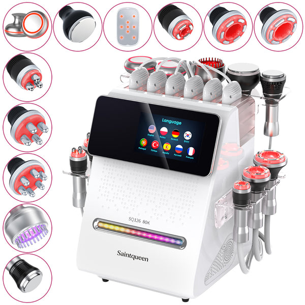 جهاز التجويف وألواح الليزر SQ126A Max، 11 في 1