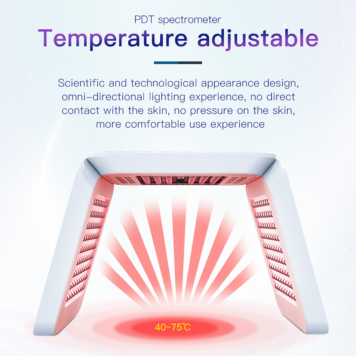 SQ49 قوس LED قابل للطي مع رذاذ وحرارة