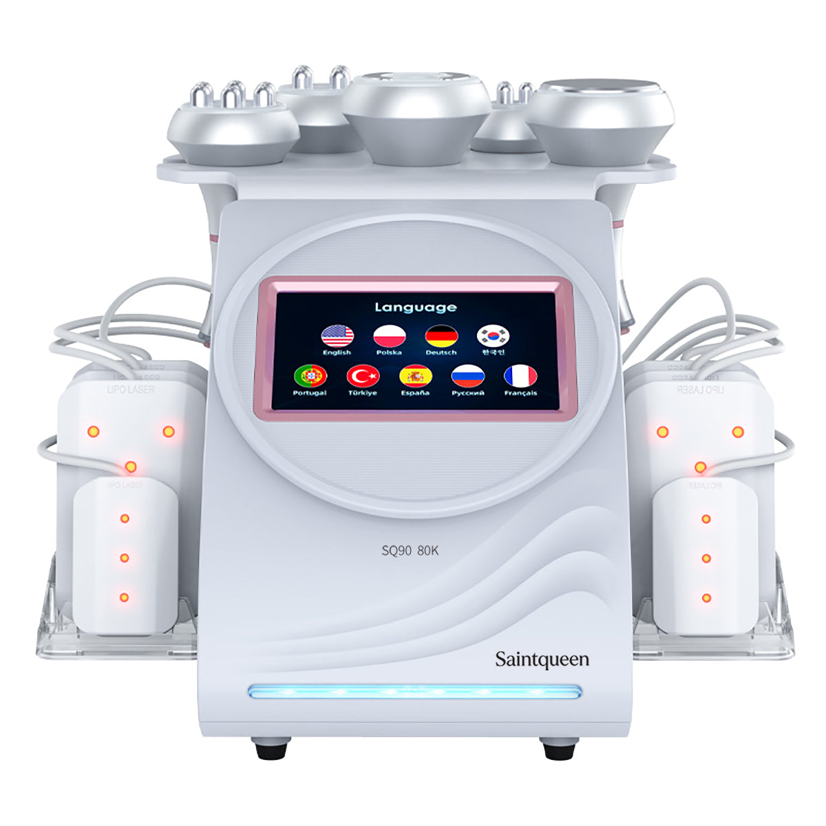 جهاز التجويف وRF وألواح الليزر SQ90C Pro، 6 في 1