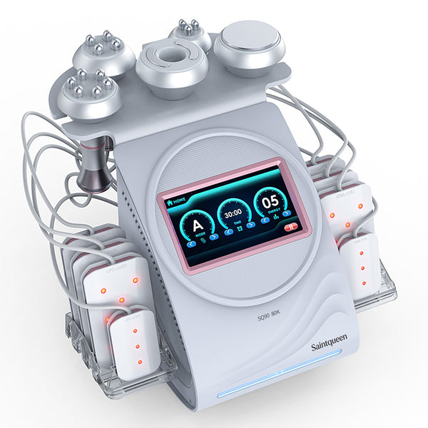 جهاز التجويف وRF وألواح الليزر SQ90C Pro، 6 في 1