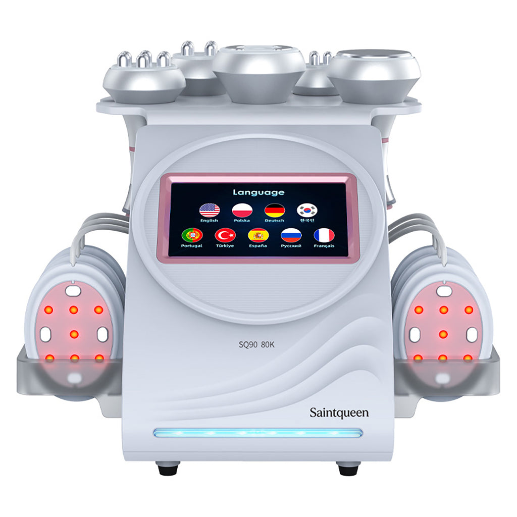 جهاز التجويف وRF ووسادات التيار الدقيق SQ90B Pro، 6 في 1