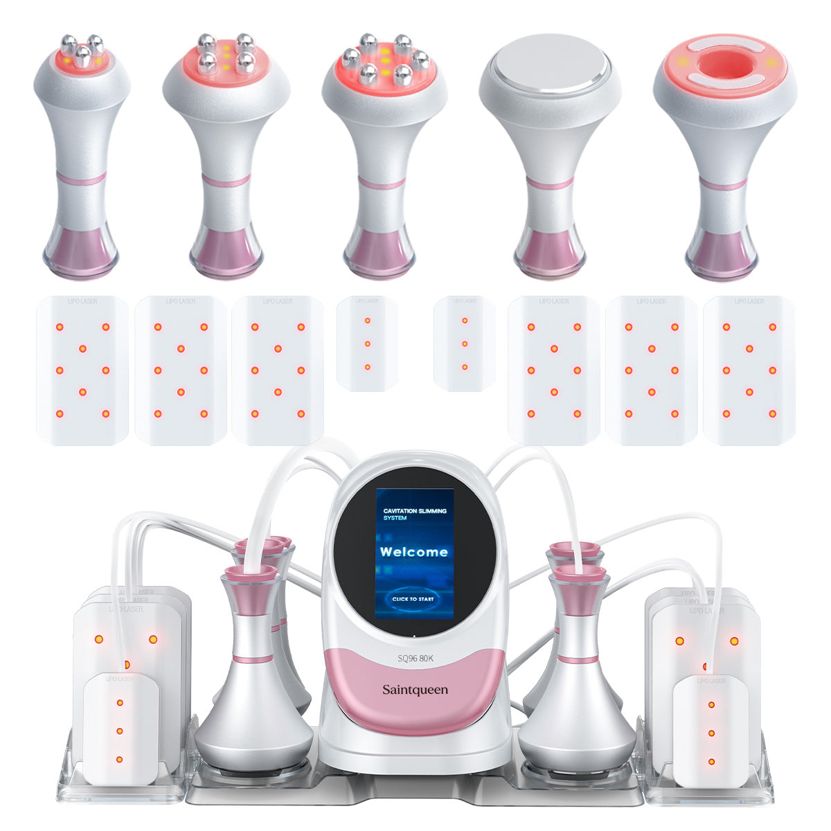 SQ96 Pro نظام 6-in-1 مع 8 ألواح ليزر