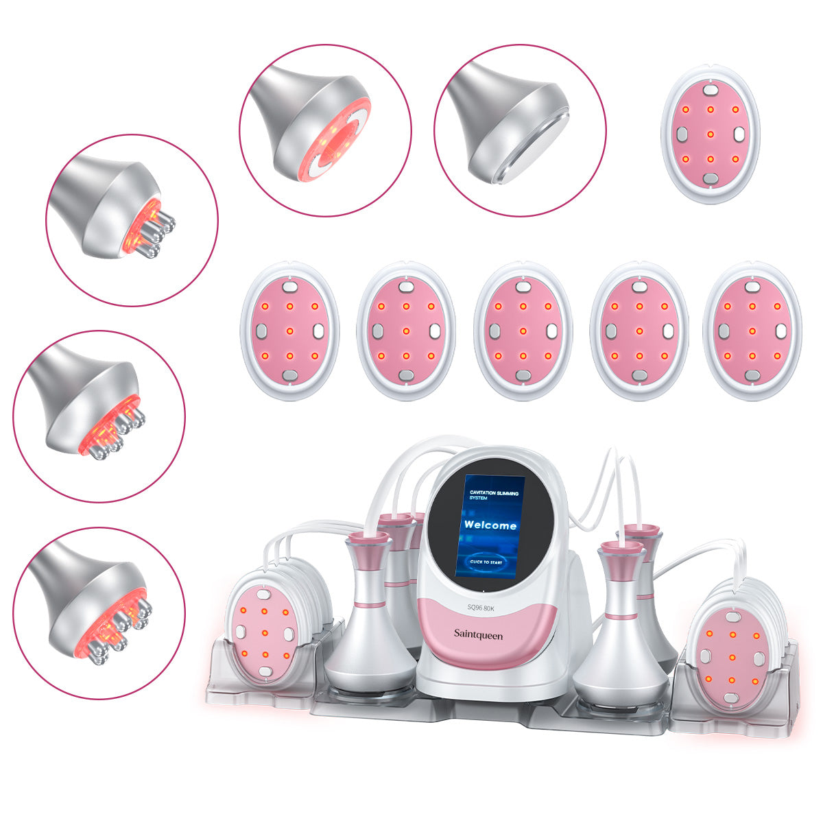 SQ96 Pro نظام 6-in-1 بألواح ليزر وEMS Main image